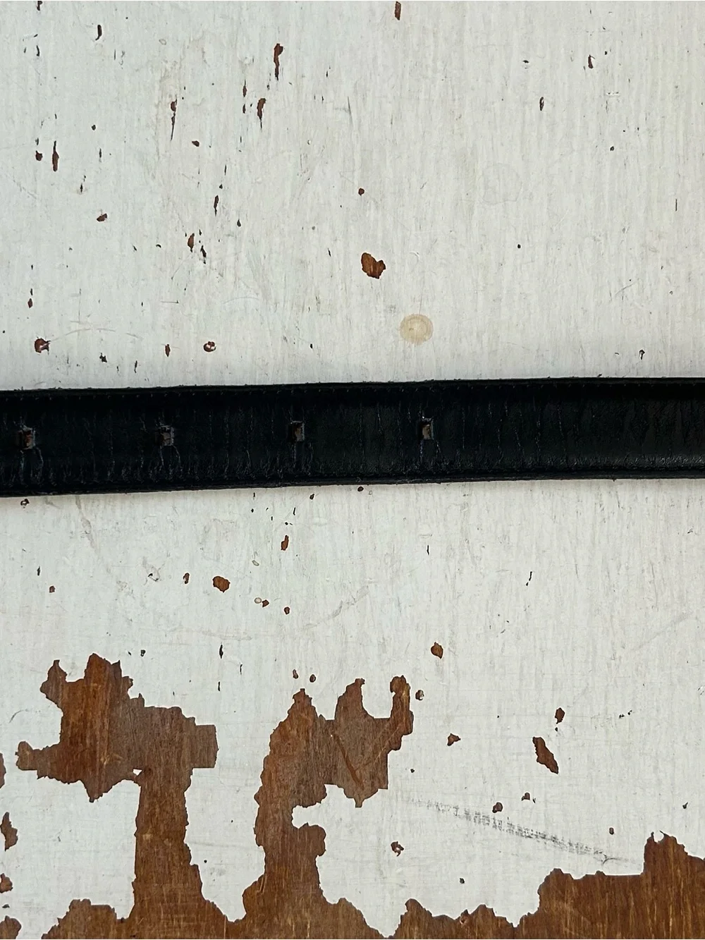 Ann Taylor Black Leather Belt S Fits Waist Approximately 26